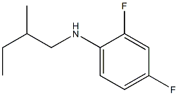 2,4-difluoro-N-(2-methylbutyl)aniline Struktur