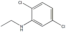 2,5-dichloro-N-ethylaniline Struktur