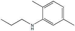 2,5-dimethyl-N-propylaniline Struktur