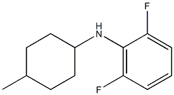 2,6-difluoro-N-(4-methylcyclohexyl)aniline Struktur