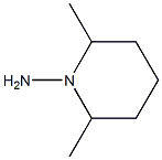 2,6-dimethylpiperidin-1-amine Struktur