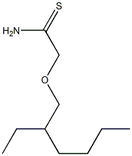 2-[(2-ethylhexyl)oxy]ethanethioamide Struktur