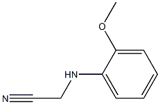 2-[(2-methoxyphenyl)amino]acetonitrile Struktur