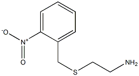 2-[(2-nitrobenzyl)thio]ethanamine Struktur