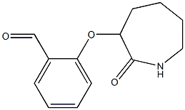 2-[(2-oxoazepan-3-yl)oxy]benzaldehyde Struktur