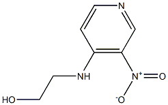 2-[(3-nitropyridin-4-yl)amino]ethan-1-ol Struktur