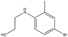 2-[(4-bromo-2-methylphenyl)amino]ethan-1-ol Struktur