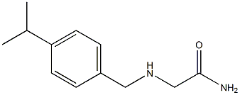 2-[(4-isopropylbenzyl)amino]acetamide Struktur