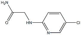 2-[(5-chloropyridin-2-yl)amino]acetamide Struktur