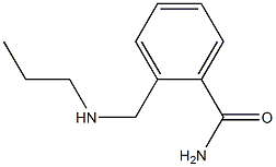 2-[(propylamino)methyl]benzamide Struktur