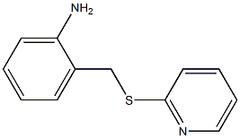 2-[(pyridin-2-ylsulfanyl)methyl]aniline Struktur