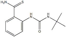 2-[(tert-butylcarbamoyl)amino]benzene-1-carbothioamide Struktur