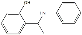 2-[1-(phenylamino)ethyl]phenol Struktur