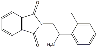 2-[2-amino-2-(2-methylphenyl)ethyl]-2,3-dihydro-1H-isoindole-1,3-dione Struktur