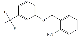 2-[3-(trifluoromethyl)phenoxymethyl]aniline Struktur