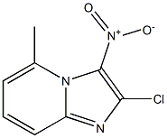 2-chloro-5-methyl-3-nitroimidazo[1,2-a]pyridine Struktur