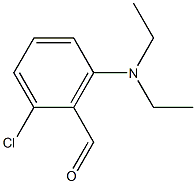 2-chloro-6-(diethylamino)benzaldehyde Struktur