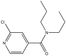 2-chloro-N,N-dipropylpyridine-4-carboxamide Struktur