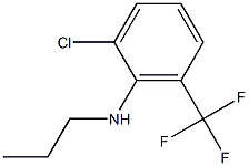 2-chloro-N-propyl-6-(trifluoromethyl)aniline Struktur