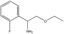 2-ethoxy-1-(2-fluorophenyl)ethanamine Struktur