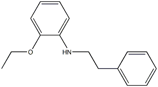 2-ethoxy-N-(2-phenylethyl)aniline Struktur