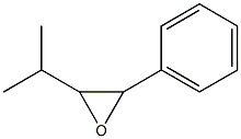 2-isopropyl-3-phenyloxirane Struktur