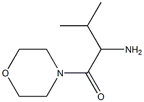 2-methyl-1-(morpholin-4-ylcarbonyl)propylamine Struktur