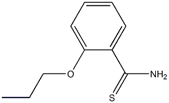 2-propoxybenzenecarbothioamide Struktur