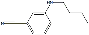 3-(butylamino)benzonitrile Struktur