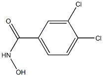 3,4-dichloro-N-hydroxybenzamide Struktur