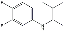 3,4-difluoro-N-(3-methylbutan-2-yl)aniline Struktur