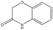 3,4-dihydro-2H-1,4-benzoxazin-3-one Struktur