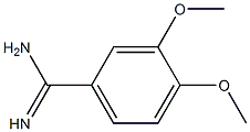 3,4-dimethoxybenzenecarboximidamide Struktur