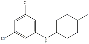 3,5-dichloro-N-(4-methylcyclohexyl)aniline Struktur