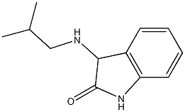 3-[(2-methylpropyl)amino]-2,3-dihydro-1H-indol-2-one Struktur