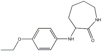 3-[(4-ethoxyphenyl)amino]azepan-2-one Struktur