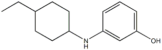 3-[(4-ethylcyclohexyl)amino]phenol Struktur