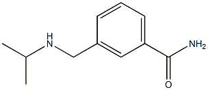 3-[(isopropylamino)methyl]benzamide Struktur