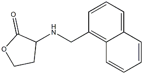 3-[(naphthalen-1-ylmethyl)amino]oxolan-2-one Struktur