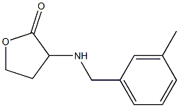 3-{[(3-methylphenyl)methyl]amino}oxolan-2-one Struktur