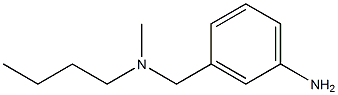 3-{[butyl(methyl)amino]methyl}aniline Struktur