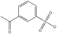 3-acetylbenzene-1-sulfonyl chloride Struktur