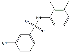 3-amino-N-(2,3-dimethylphenyl)benzenesulfonamide Struktur