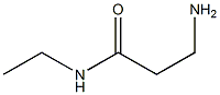 3-amino-N-ethylpropanamide Struktur