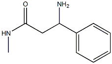 3-amino-N-methyl-3-phenylpropanamide Struktur