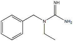 3-benzyl-3-ethylguanidine Struktur