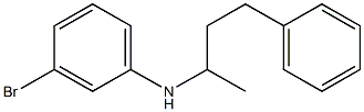 3-bromo-N-(4-phenylbutan-2-yl)aniline Struktur