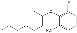 3-chloro-2-(octan-2-yloxy)aniline Struktur