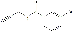 3-hydroxy-N-(prop-2-yn-1-yl)benzamide Struktur