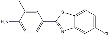 4-(5-chloro-1,3-benzothiazol-2-yl)-2-methylaniline Struktur